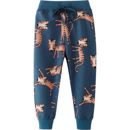 Boys Cotton Pants Children Trousers cartoon Brand Autumn Winter Baby Clothes Boy baby Print Kids Leggings for Boy Jumping meters