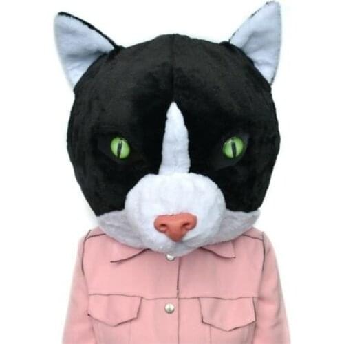 Cat Mascot Costume Fursuit Party Fancy Dress Animal Cosplay Outfit Halloween New Unisex Christmas BIrthday Gift