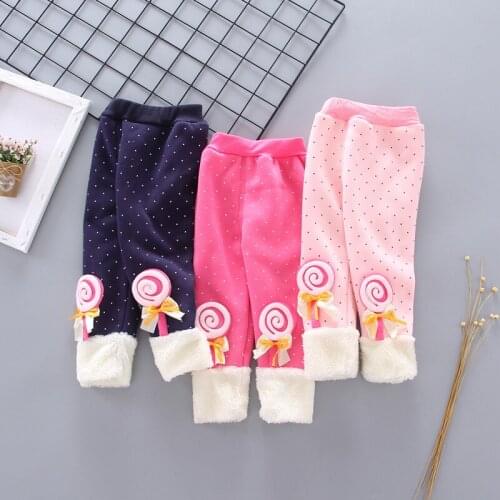 Baby Girls Legging Pants Elastic Waist Children Trouser Pants Full Length Autumn WINTER Skinny Kids Girls Clothes Jumping Meters