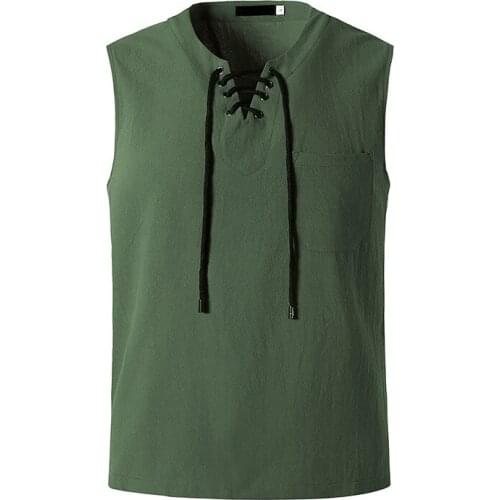 LIBIELIY Men's Sleeveless T-Shirts