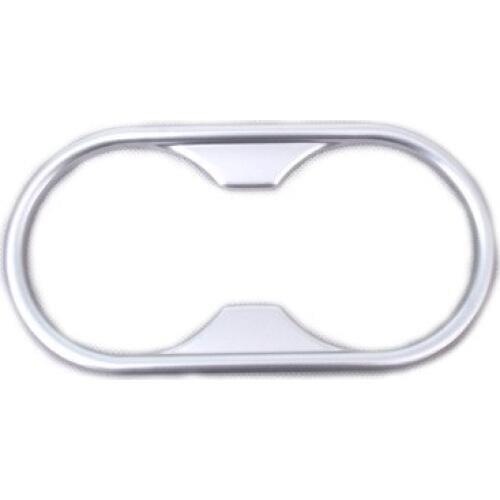 Matt Chrome Interior Cup Holder Cover Trim for Audi A4 B9