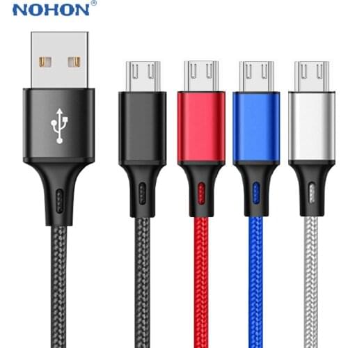 Micro USB Date Charger Cable Microusb For Galaxy S5 S6 S7 Huawei Long Short 1m 2m 3m Fast Charge Android Mobile Phone Wire Cord