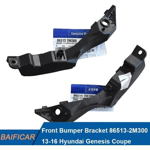 Baificar Brand New Genuine Front Bumper Bracket 86513-2M300,86514-2M300 For 2013-2016 Hyundai Genesis Coupe