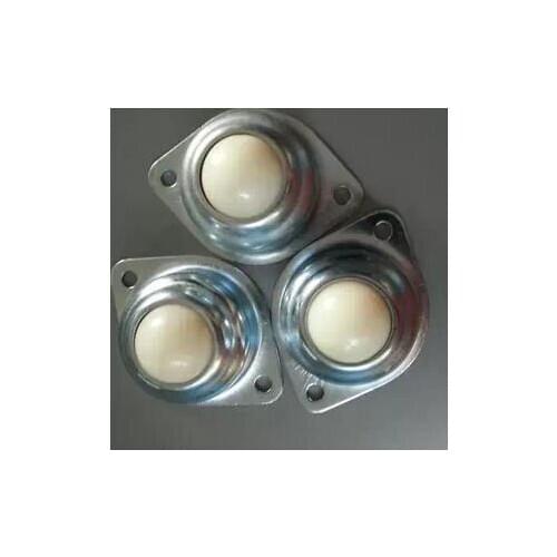 16mm Nylon Beads Universal Ball Cow Eye Trolley Wheels-Long:48mm