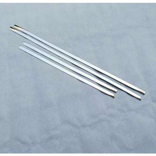 FIT FOR FORD ESCAPE KUGA 2017 STAINLESS STEEL BODY MOLDING DOOR SIDE LINE GARNISH TRIM COVER PROTECTOR GUARD STRIP