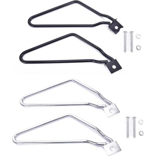 1 Pair Motorcycle Bag Retro Bracket Side Box Hanging Support Bars Mount Bracket Motorcycle Accessories For H.arley Sportster 883