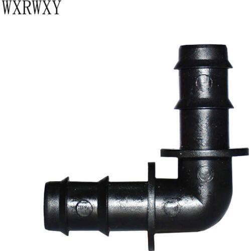 Wxrwxy 1/2 barb Connector 16 mm elbow barb 1/2 elbow irrigation connector hose repair water hose adapter 8 pcs