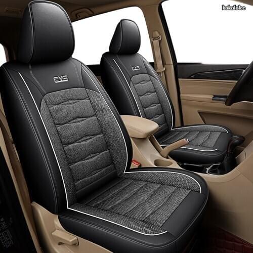 KOKOLOLEE 1 PCS car seat cover For jaguar xf f pace f-pace xj xe f-type xk e-pace car protector seats