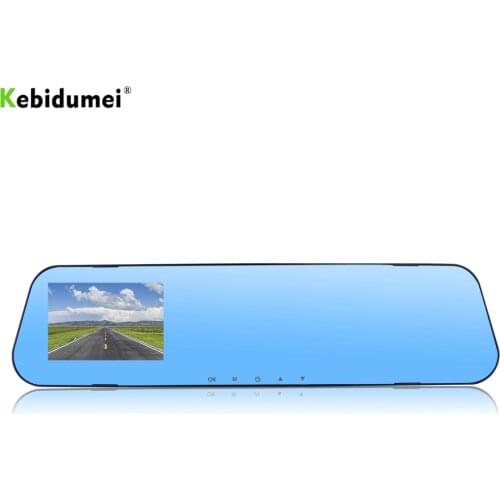 Car DVR Camera HD 1080P Single record 4 Inch Digital Video Mirror Recorder 120 Degree Wide Angle Car Dash Cam Registrar For Car