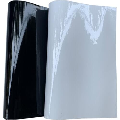 White Glossy Black Vinyl Wrap Film Car Wrapping Foil For Car Bike Phone Console Skin Adhesive Super Glossy Piano Black Film