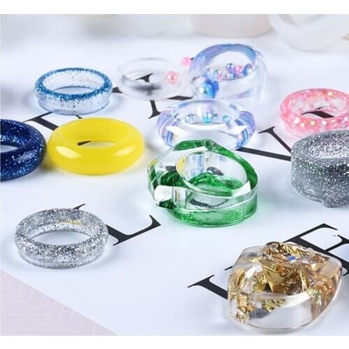 Bohemia Silicone Mold Multiple size Ring Resin Silicone Mould Handmade Tool DIY Epoxy Resin Molds Jewelry DIY Accessories