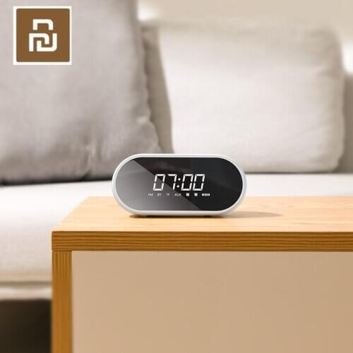 Youpin Beth alarm clock Bluetooth speaker double alarm clock design Bluetooth 4.2 10 meters transmission whole room heard