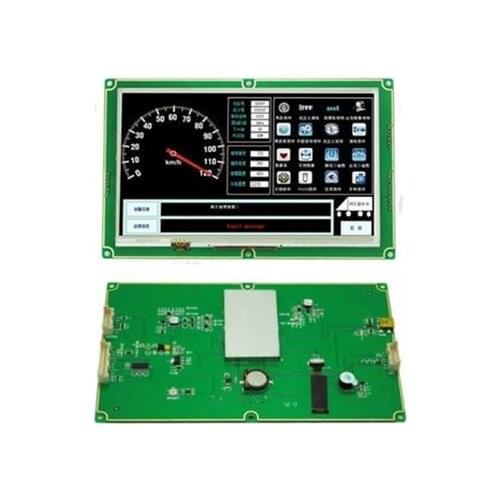 7.0 inch TFT LCD Color Display Module Resistive Touch 800*480 MCU 128M DDR2 NandFlash ESOM28 ActionScrip