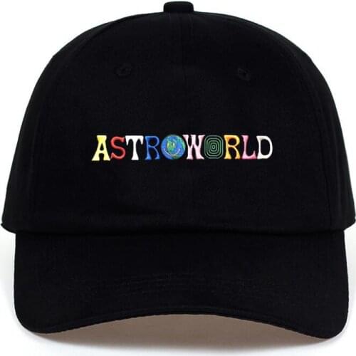 Cotton ASTROWORLD Baseball Cap Travis Scott Unisex Astroworld High-quality Embroidered Hat Ladies Summer Cap