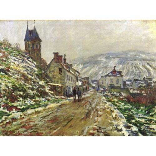 Claude Monet Unframed Foot of the mountain village art Picture HD Canvas Print Painting Artwork Wall Art Canvas painting