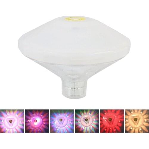 Multi Color Submersible LED Light Pool Light Waterproof Floating Pool Lights Small Night Lamp Fish Tank Pond Wedding Party Light