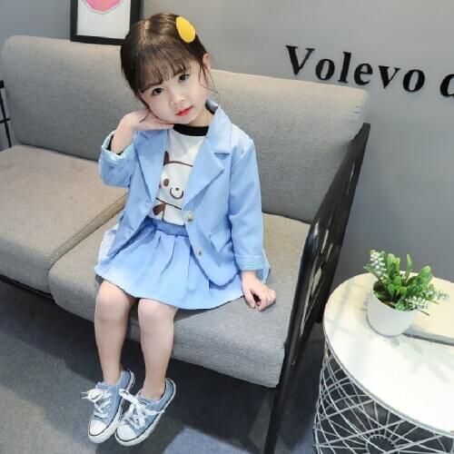 Girl Clothes Childrens Clothing Sets for Kids Autumn Long Sleeve Casual Suits Fashion Solid Baby Girl Clothes 2pcs Toddler Set