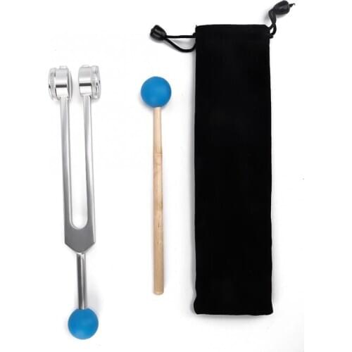 OM136.1 Frequency Tuning Fork Yoga Meditation Tuning Energy Fork With Hammer