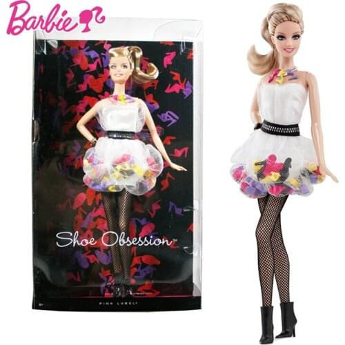 Original Barbie Dolls Collector Accessories Version Fashion Dolls for Girls Baby Birthday Gift Toys for Children Bonecas Makeup