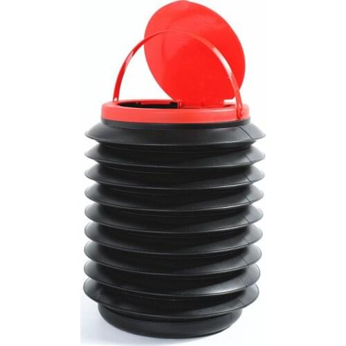 4L Car Folding Trash Collapsible Water Fishing Bucket Outdoor Camping Garbage Multifunctional Bucket Storage Box Container