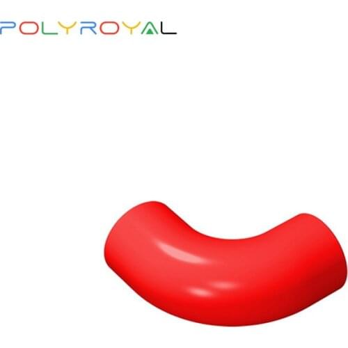 POLYROYAL Building Blocks Technical Parts 1x1 elbow connector MOC Compatible With brands toys for children 25214