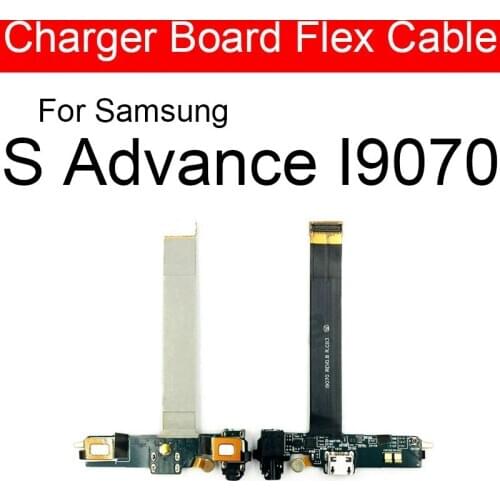 USB Charger Port Connector Board Flex Cable For Samsung Galaxy S Advance R Style S2 II Lite I9070 Charging Jack Port Board