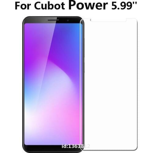 Cubot Power Tempered Glass 9H High Quality Protective Film Screen Protector Phone Cover For Cubot Power 5.99 inch