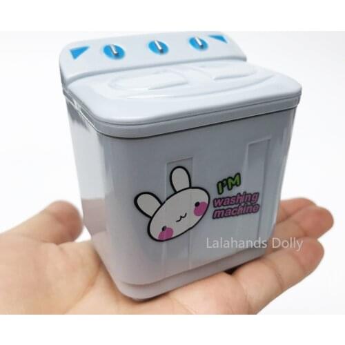 1:12 Dollhouse Mini Washing Machine (open) Model for Dollhouse Furniture Decoration Accessories