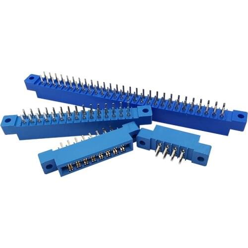 1Pcs 805 Series 3.96mm Pitch Female Socket PCB Mount Card Edge Connector 8P 12P 16P 20P 24P 30P 36P 44P 56P 72Pin