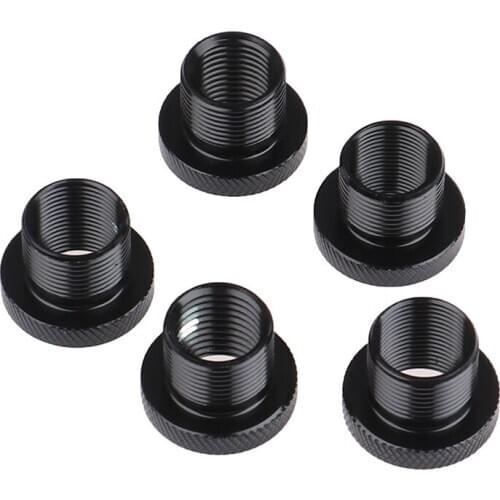 1PCs of 5/8" x 24 to 1/2-28 to M14x1 to M14x1.5 For Barrel Thread Adapter for .223 .308 AK47 AK74 SKS Suitable for all NAPA