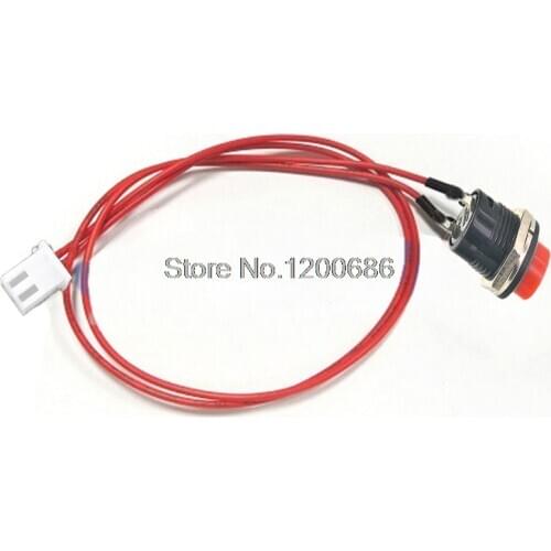 15CM XH2.54 16MM R13-507 16MM 125V 6A 22AWG Small waterproof self-reset Momentary XH 2.54 2.54MM Pushbutton Switch wire harness