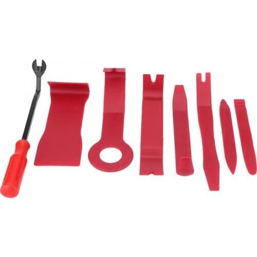 8pcs Car Interior Radio Audio Stereo Door Panel Clip Trim Dashboard Removal Opening Tool Kit Car Tools