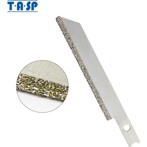 TASP 76mm 3" Diamond Jig Saw Blades for Granite Cutting with U-shank Grit 50