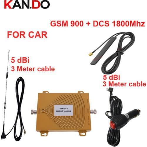 Car booster dual band GSM900Mhz 1800Mhz mobile phone signal booster for car,GSM DCS signal repeater vehicle use signal booster
