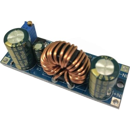 DC-DC Auto Buck Boost Step Up/Down Voltage Regular Breadboard Power Supply Module Output Adjustable Integrated Circuit
