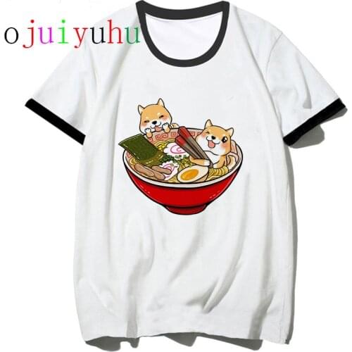 Shiba Inu T Shirt Funny Cute Animal Shirt Funny Graphic Korean Clothing Top Women Ulzzang T-shirt Female Tees Harajuku For Women