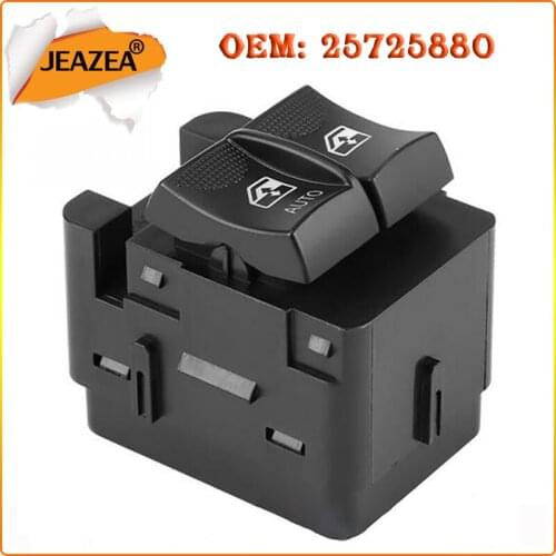 JEAZEA 7 Pins Electric Power Window Master Control Switch 25725880 10284860 Fit For Chevrolet Express 2003 2004 2005 2006 2007
