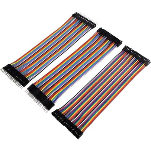 Dupont Cable for Raspberry Pi 3 Model B+ Female to Female 30cm 20cm 1p-1p Jumper Wire Dupont Lines for Orange Pi Electronic DIY