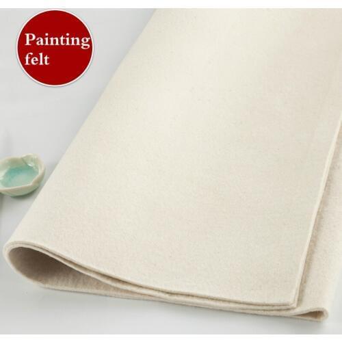 Painting Felt Pad Chinese Brush Calligraphy Ink Painting Australian Wool Felt 3mm Thicken Soft Table Pads Peinture Feutre
