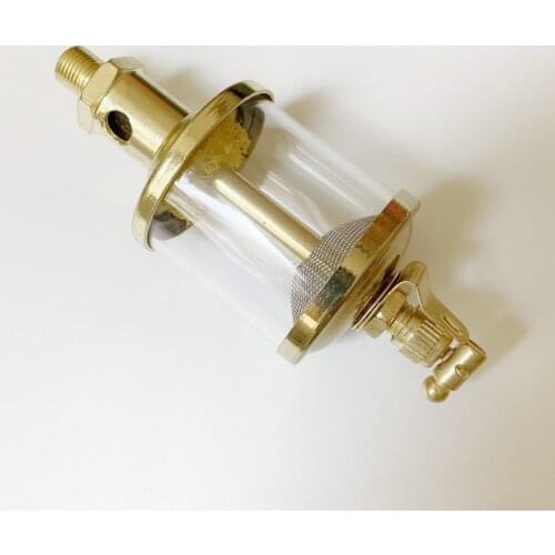 1/8" BSP Male Thread Needle Valve Type Oil Cup Machine Tool Lathe Mill Sight Gravity Drip Feed Oiler Lubricator 16/50/100/200ml