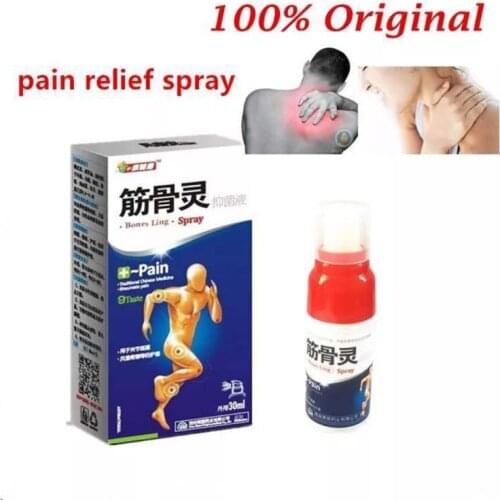 30ml Chinese Herbal Medicine Pain Relief Spray Rheumatic Rheumatoid Arthritis Joint Muscle Pain Bruises Orthopedic Liquid