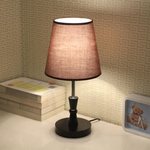 Table Lamps For Bedroom Vintage Classical Bedside Bed Lamp Nordic Desk Lamp Night Table Light Marriage Wedding Decor Led Lights