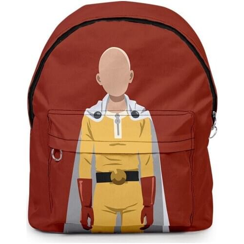 One Punch Man Student Casual Fashion School Travel Camping Biking Business High Quality Simple Small Soft Unisex Backpack