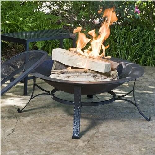 Outdoor Party Outdoor Bonfire Basin Heating Stove Barbecue Pan Grill Garden Heating Stove Brazier BBQ Fire Pit grill bbq grill