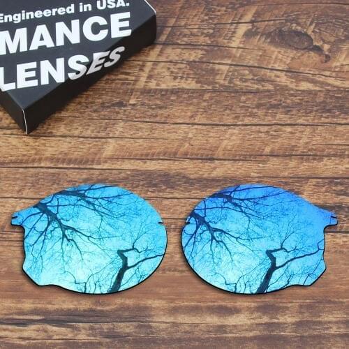 ToughAsNails Polarized Replacement Lenses for Oakley Tailend Sunglasses Blue Mirrored