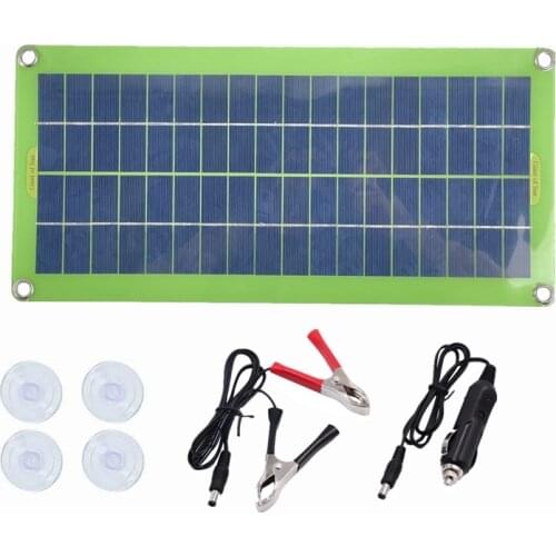 High Efficiency Solar Panel Portable 100W 12V 5V for Phone Car, Flexible Solar Panel Car Outdoor Emergency Charging