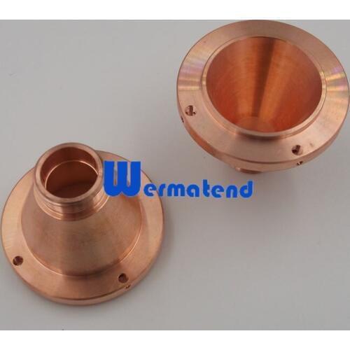 Wermatend 5pcs/lot nozzle body for cutting head field repair kit for DNE laser fiber laser cutting machines free shipping