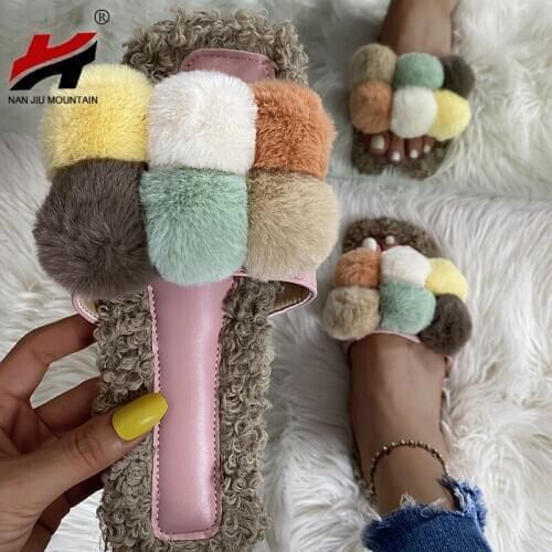 NAN JIU MOUNTAIN 2020 Womans Slippers Fashion Open Toe Handmade Outdoor Flat Sandals Platform Shoes Comfortable Plus Size 43