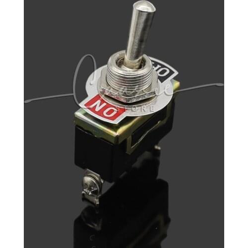 1PCS 15A 250V Miniature Car Dash Light Metal ON-OFF Heavy Duty Car Boat Rocker Toggle Flick Switch No Waterproof Cover