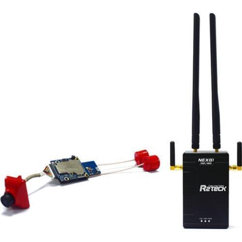 R2Teck NEXG1 720P/480P Digital Zero-delay Wireless Transmission System 480p 700m/720p 400m distance with 200MW output power FPV